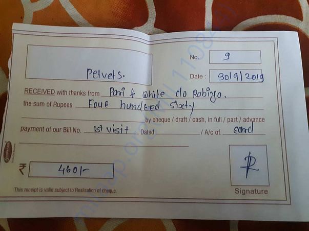 Vet Visit charges