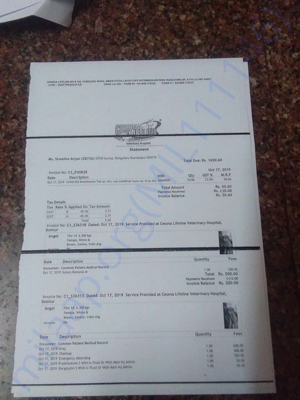 Hospital prescription