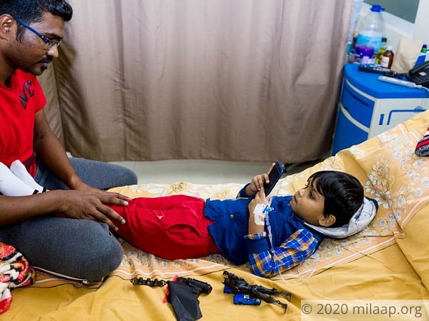 Help Mohammed Rahil Fight Acute B Lymphoblastic Leukemia
