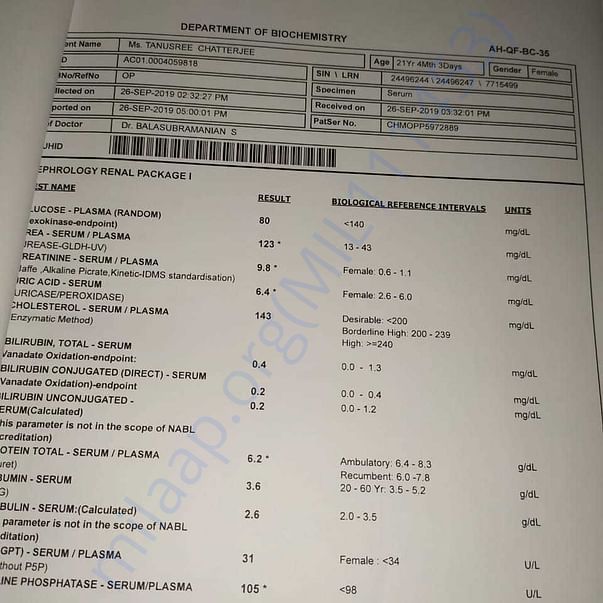 Medical Report