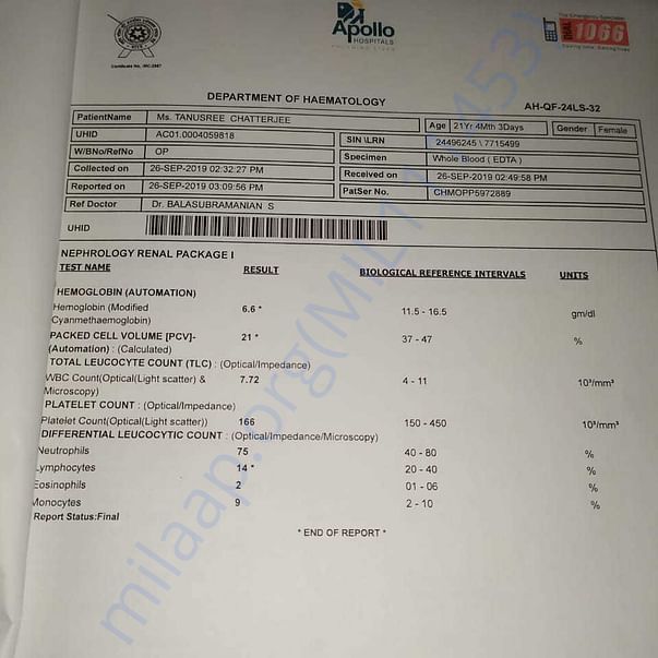 Medical Report