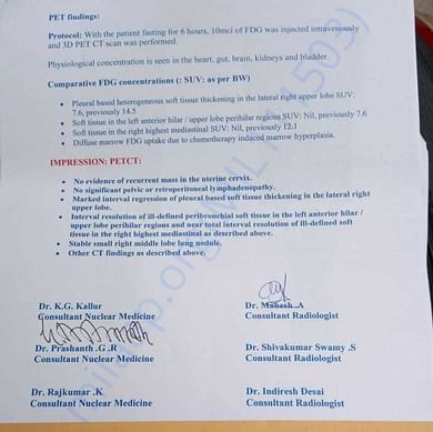 Medical Report