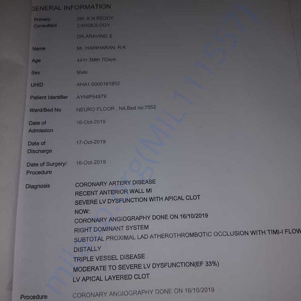 Medical Report