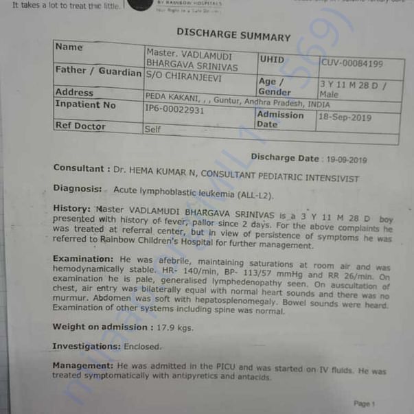 Medical Report