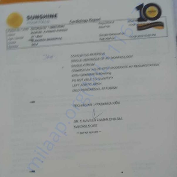 Medical Report