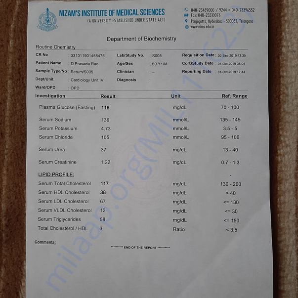 Medical Report