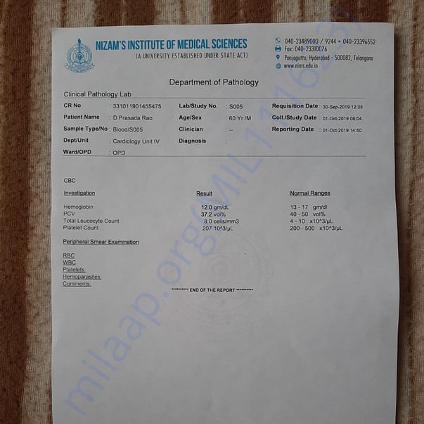 Medical Report