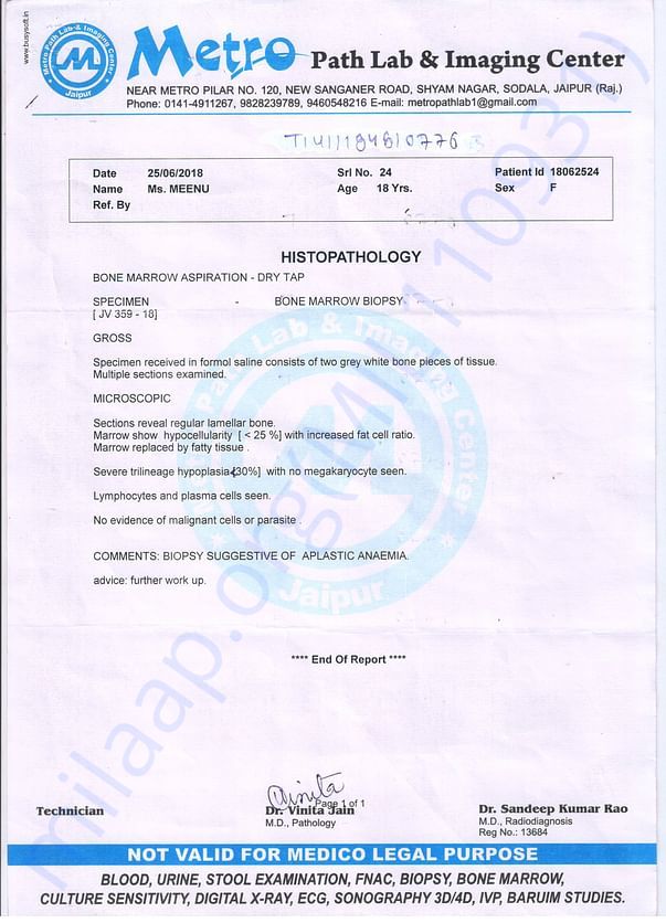 biopsy report