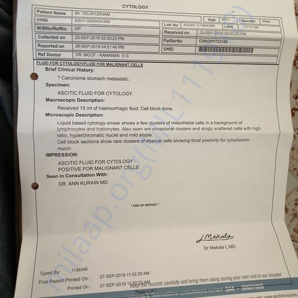 Medical Report