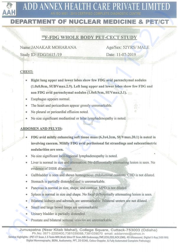 Medical Report