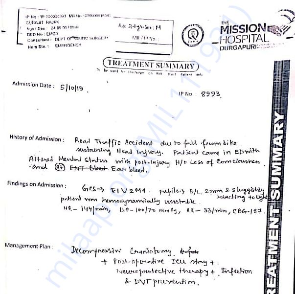 Medical Report