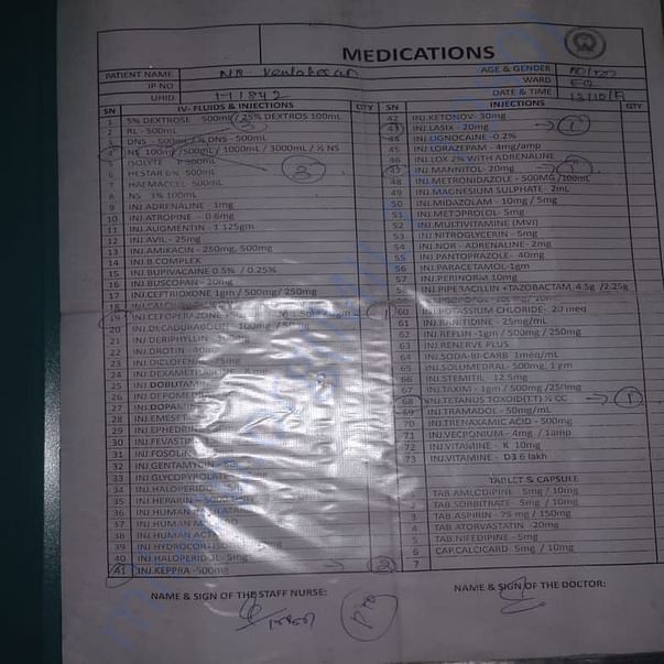 Medical Bill