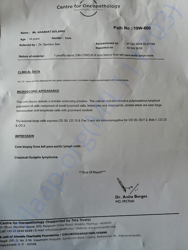 MEDICAL REPORT