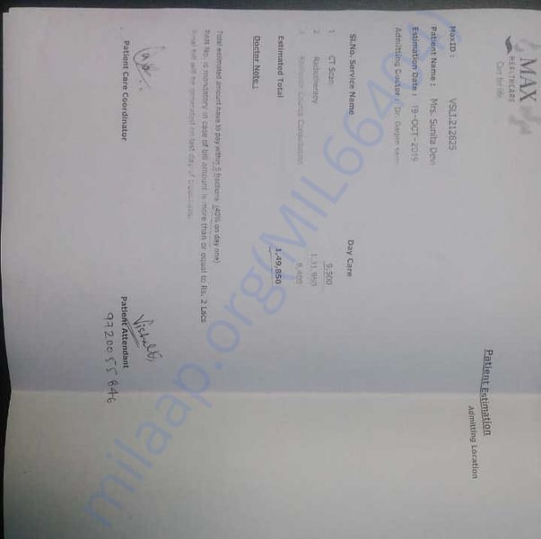Medical Bill