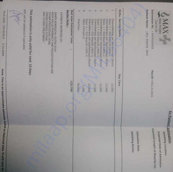 Medical Bill