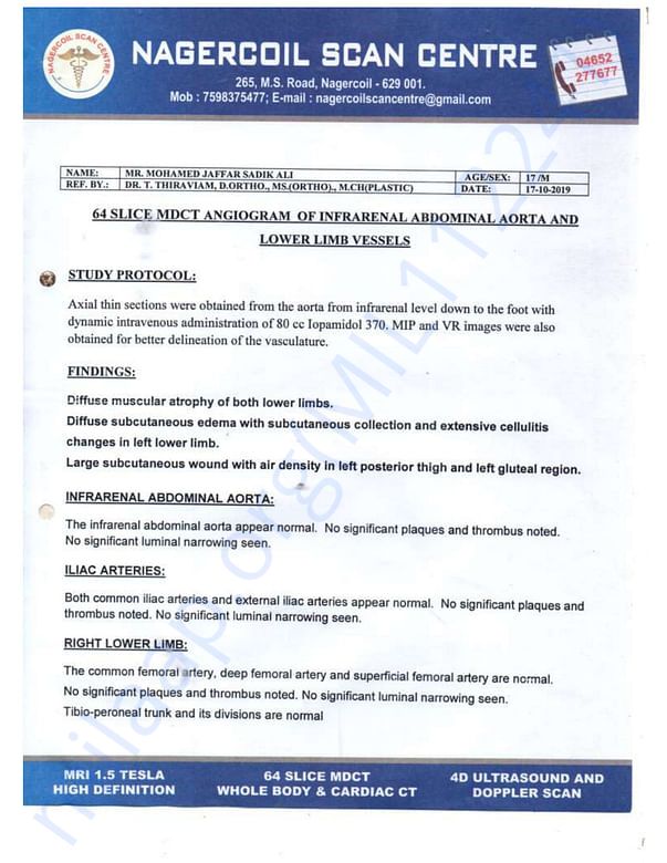 Medical Report
