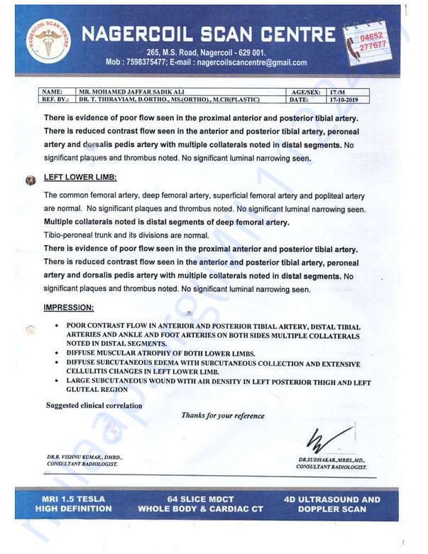 Medical Report