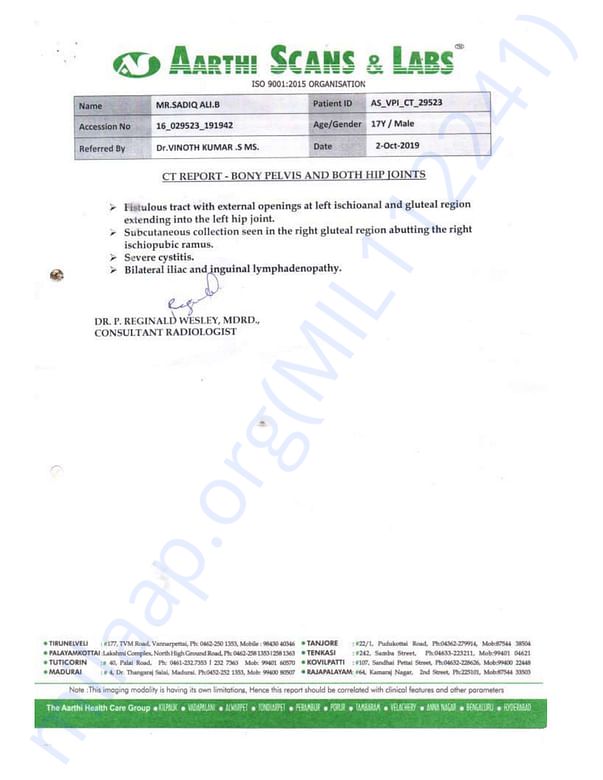 Medical Report