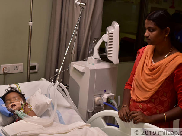 Miloni has Pneumonia and is in the ICU fighting for her life
