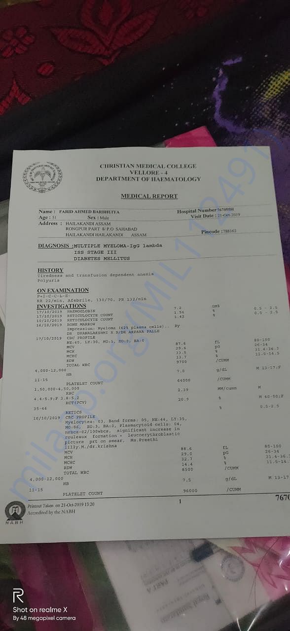 Hospital bills