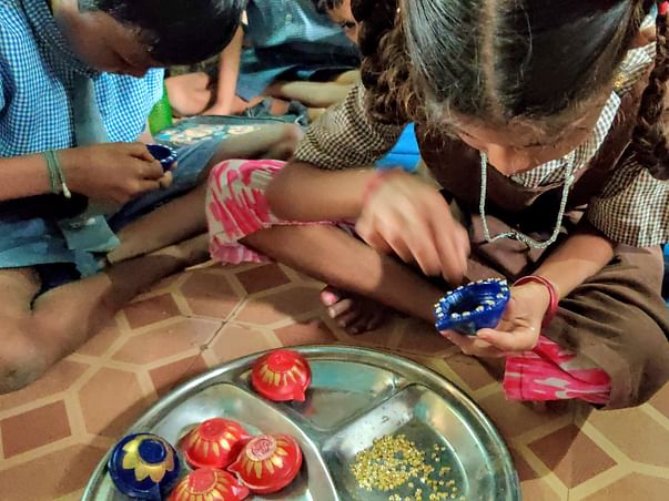Support To Provide Educational Material And Clothing To Aadivasi Kids