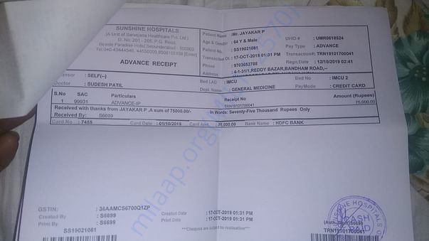 Medical bills