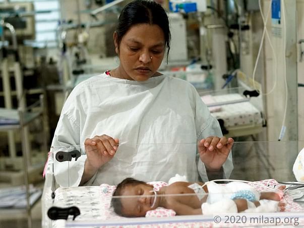 Help Twin Babies of Moslema Begum Recover From Pneumonia