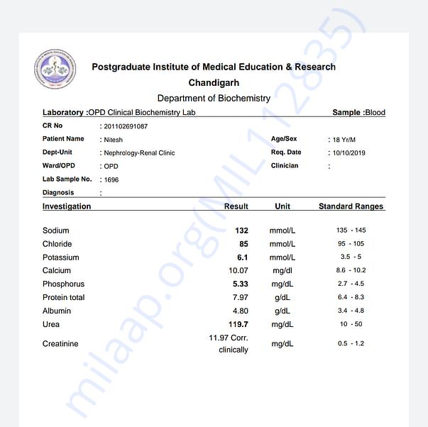 Medical Report