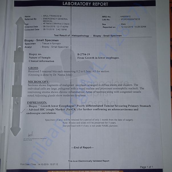 Medical Report