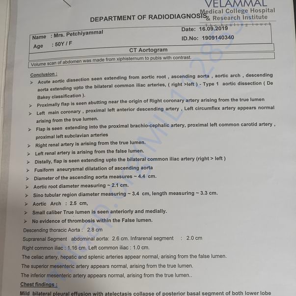 Medical Report