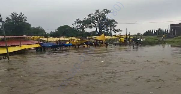 Krishna river water coming into our village