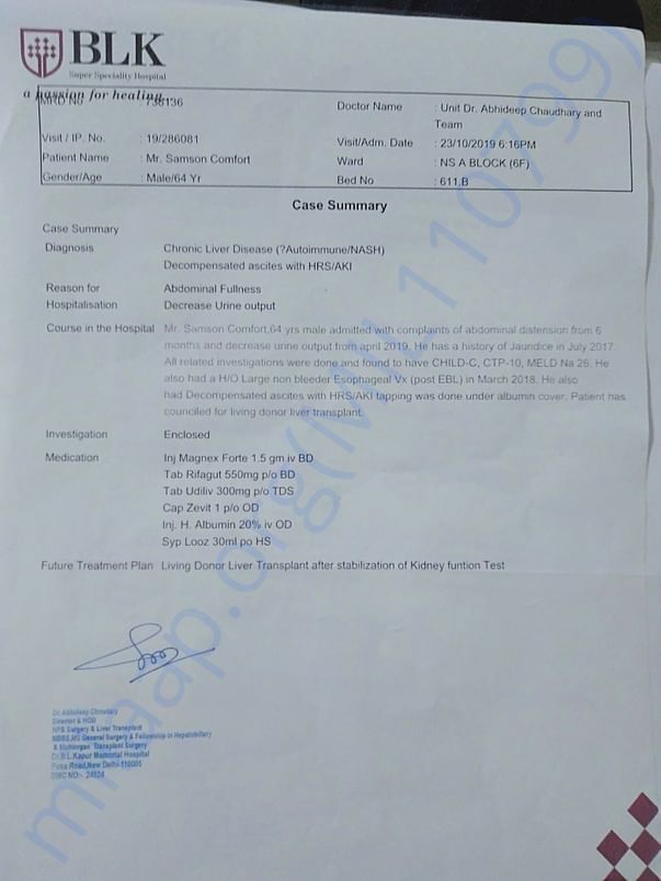 Case summary