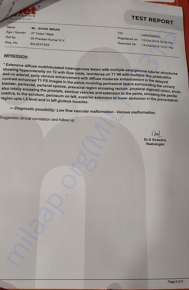 Mri Report