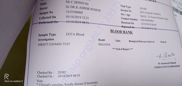 MEDICAL REPORT