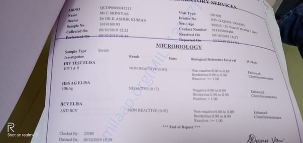 MEDICAL REPORT
