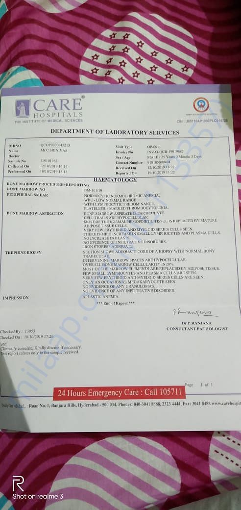 MEDICAL REPORT