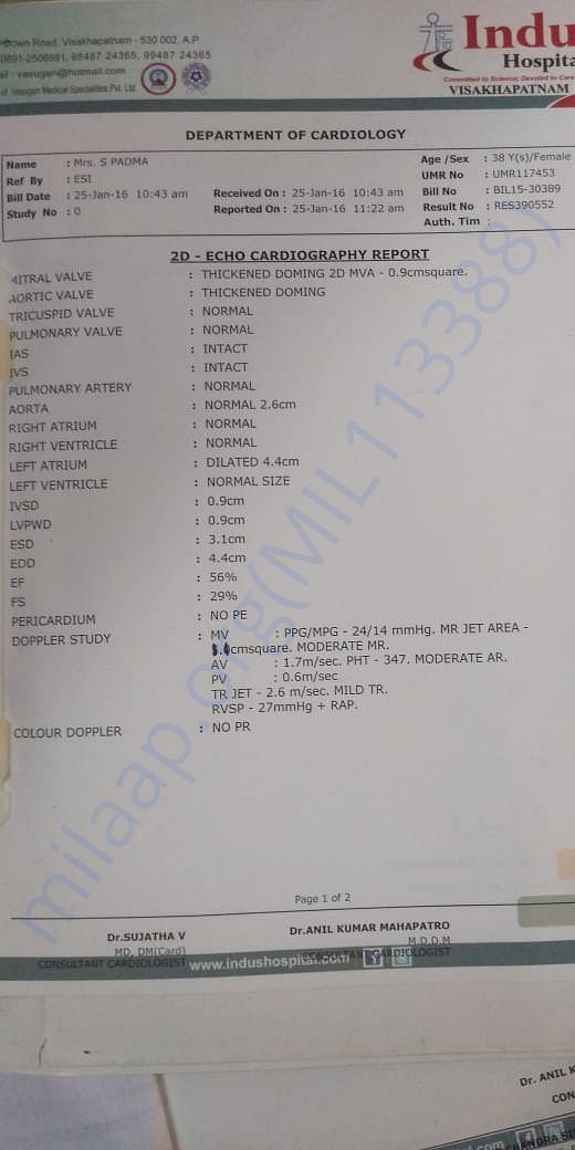 Hospital prescription