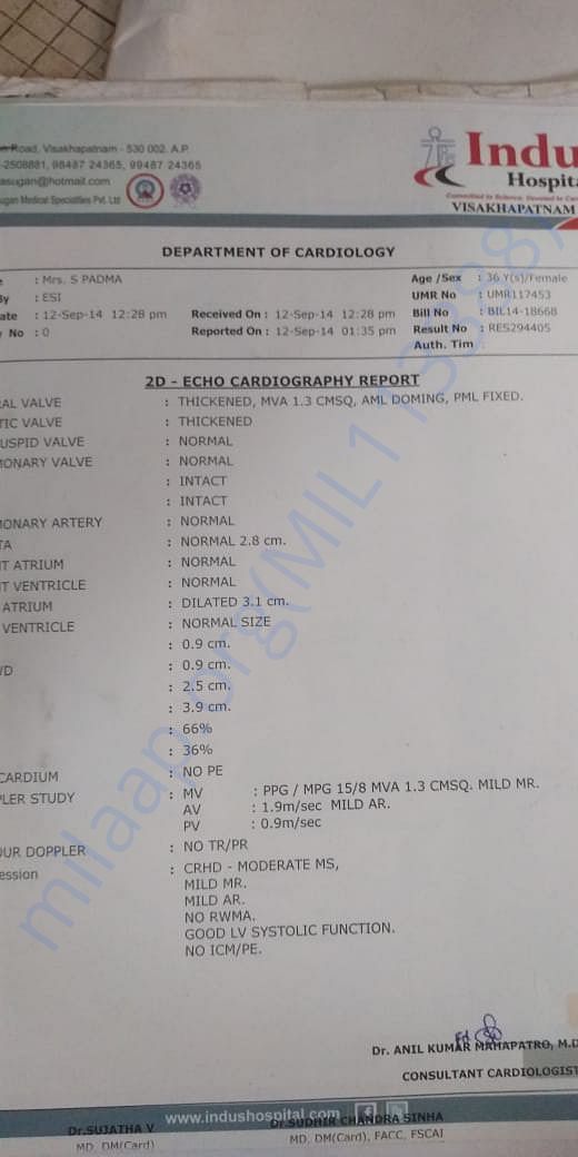 Hospital prescription