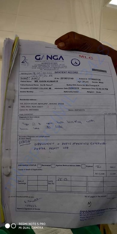 Hospital prescription