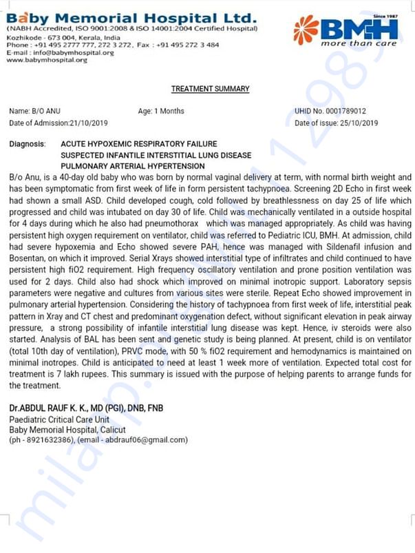 Doctor verification documents