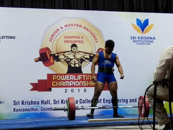 Help Harish To Represent India In Asian Powerlifting Championship