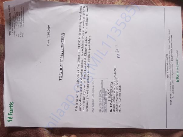 Diyalsis treatment