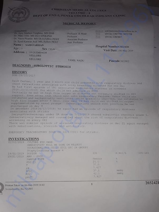 Hospital report 2