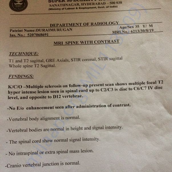 Medical Report