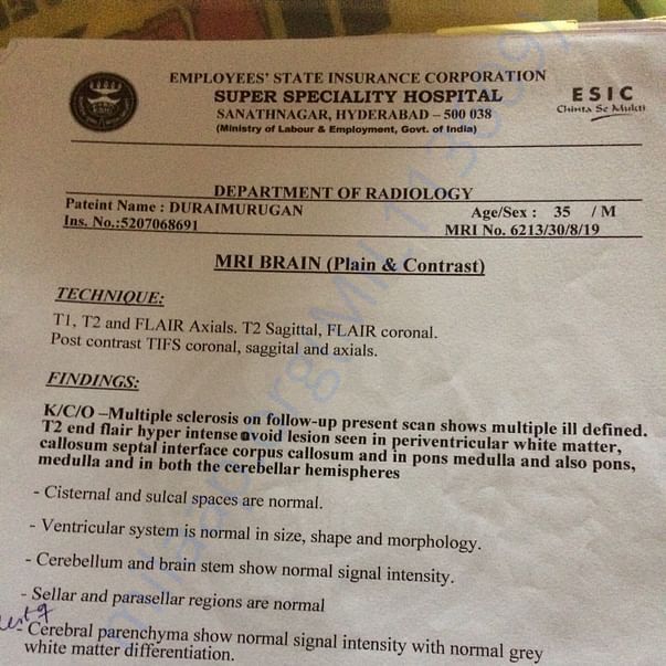 Medical Report