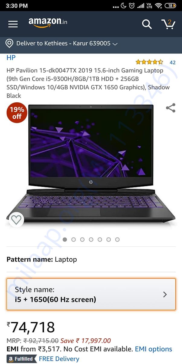 The computer which i have choosed to buy