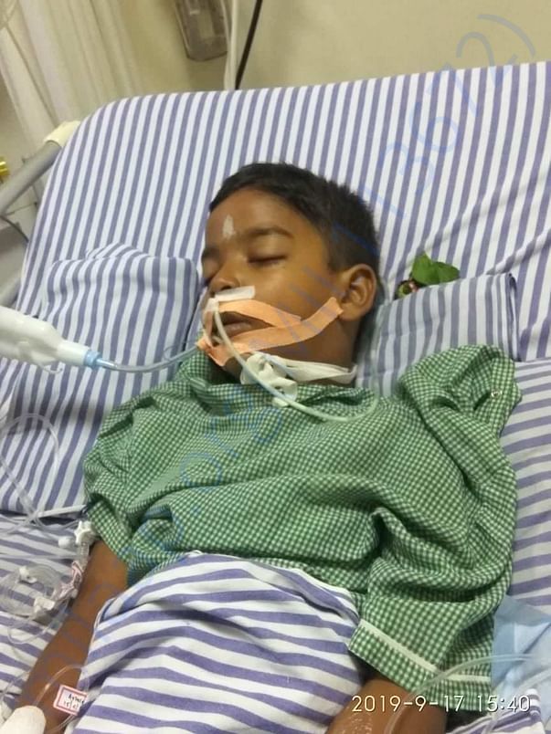 Subrat Padhiari in the ICU