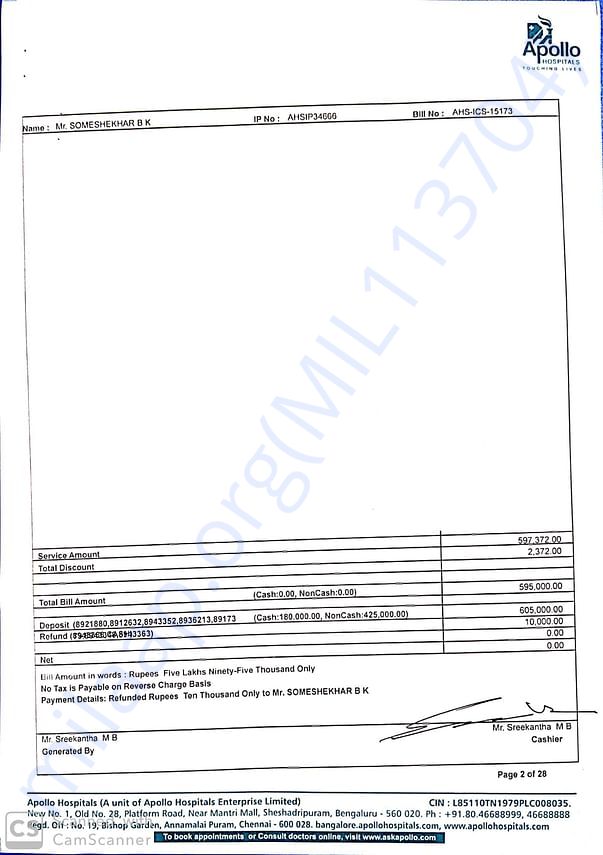 Apollo Hospital Discharge Summary -2