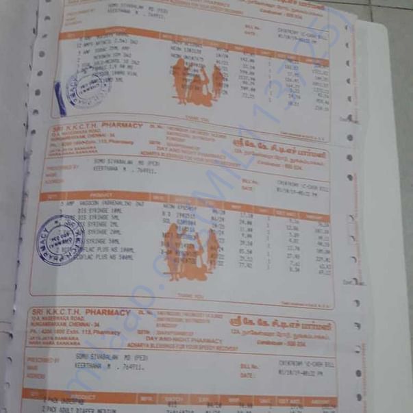 Medical Bill