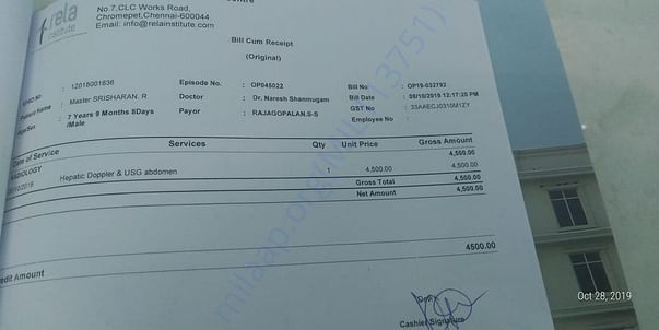 Medical Invoices